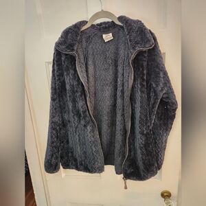 ZeroXposur Charcoal Teddy Jacket